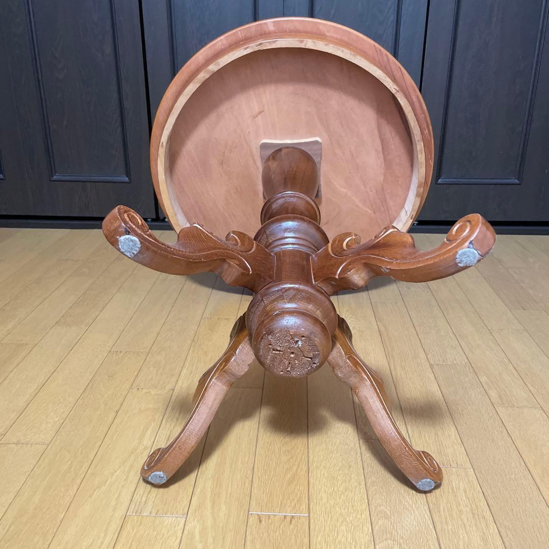 ①【条件あり】イタリア製　アンティーク　ダイニングテーブル