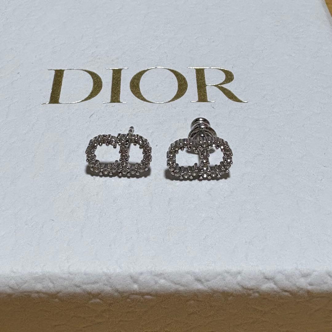 【値下げ中】Dior clair D lune シルバー　ピアス