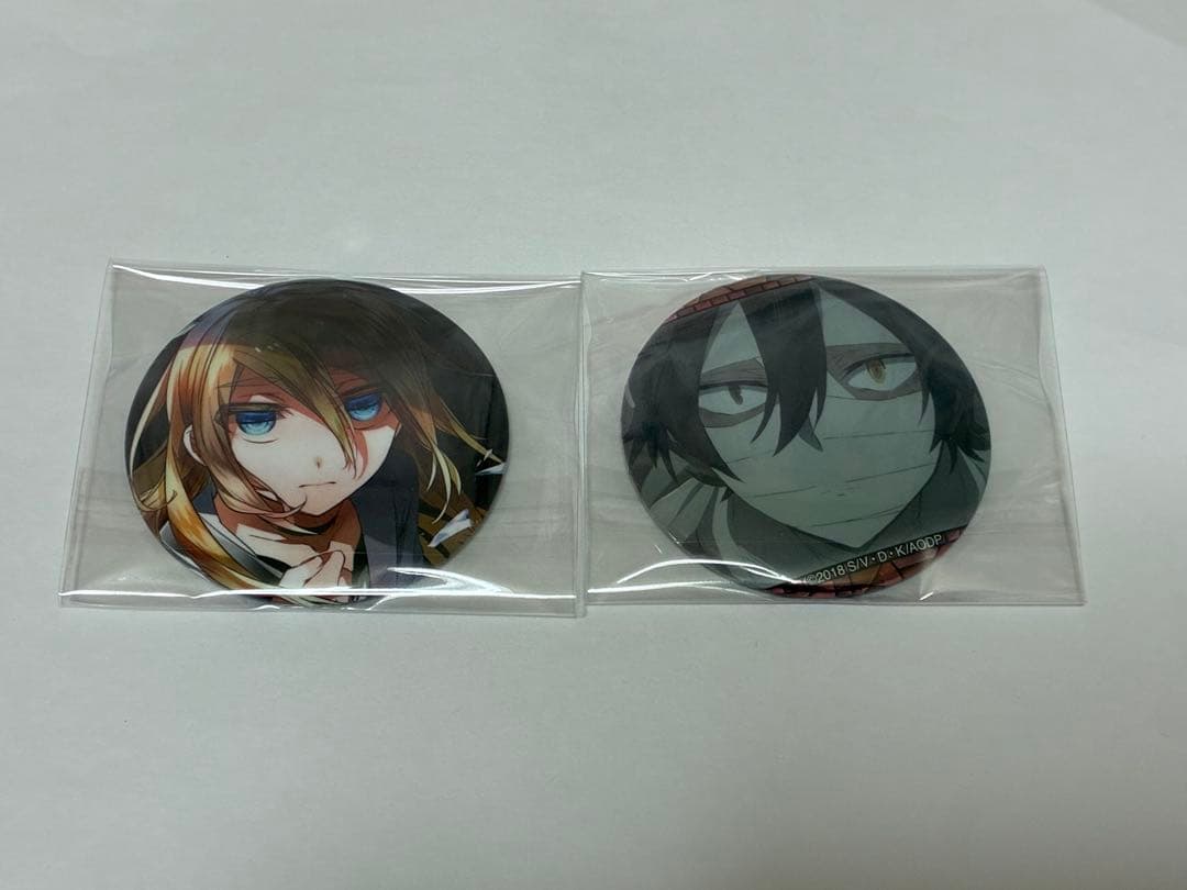 殺戮の天使　缶バッジ　ザック　レイチェル