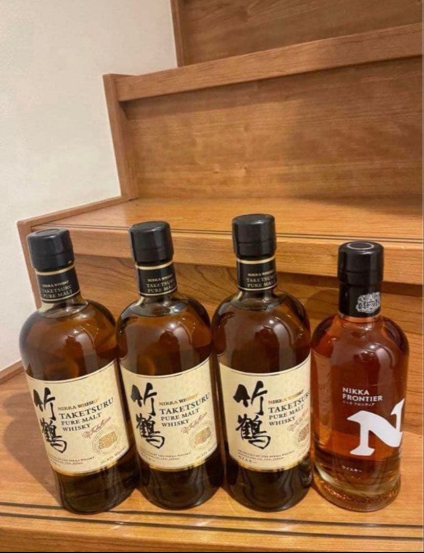 竹鶴ピュアモルト3本箱無し　フロンティア1本