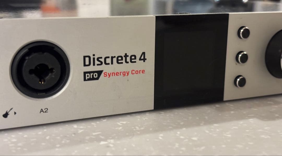 DTM・DAW Discrete4 PRO synergy core antelope