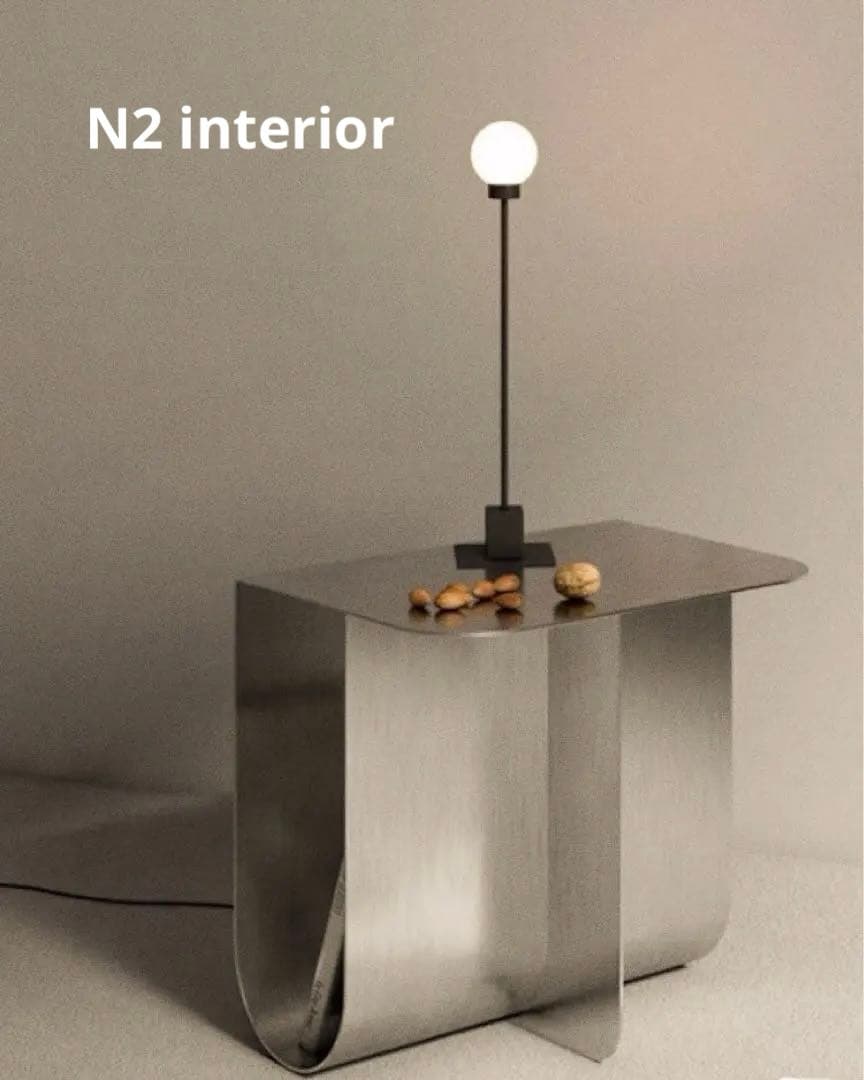 【N2 interior】stainless side table