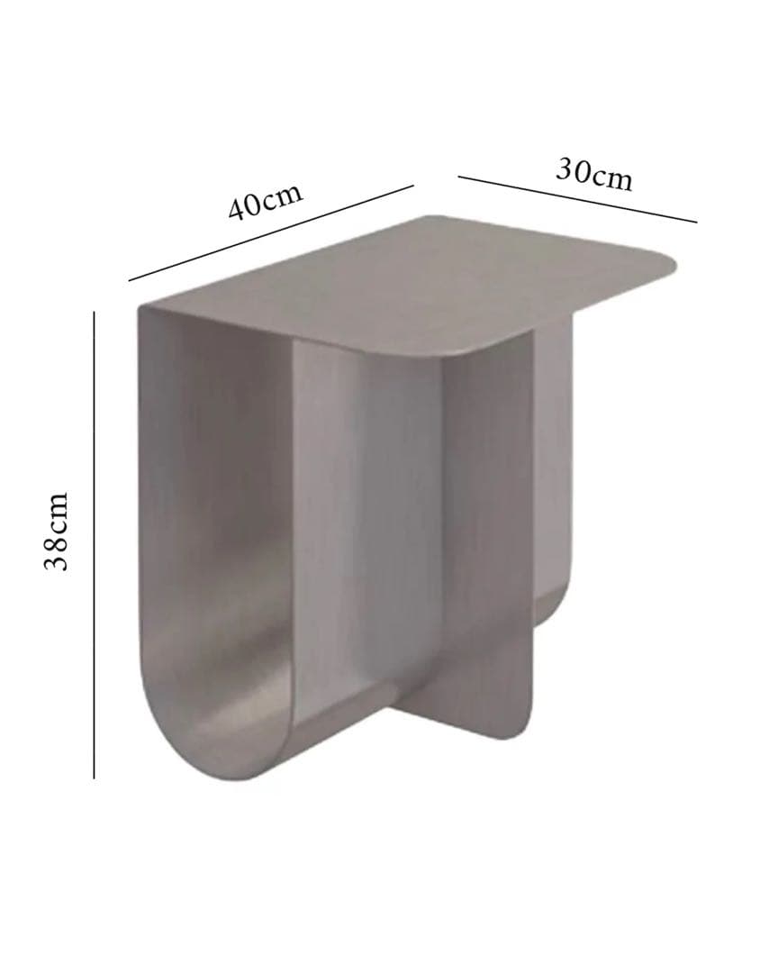 【N2 interior】stainless side table