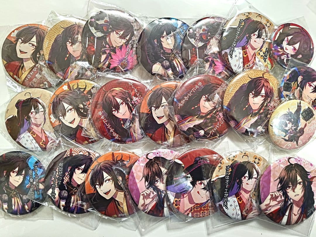 幽幻ロマンチカ ヒフミ 缶バッジ セット