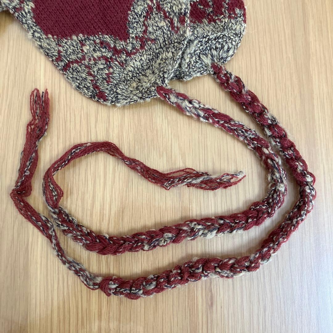 珍品VivienneWestwoodヴィヴィアンウエストウッド耳当てつきニット帽