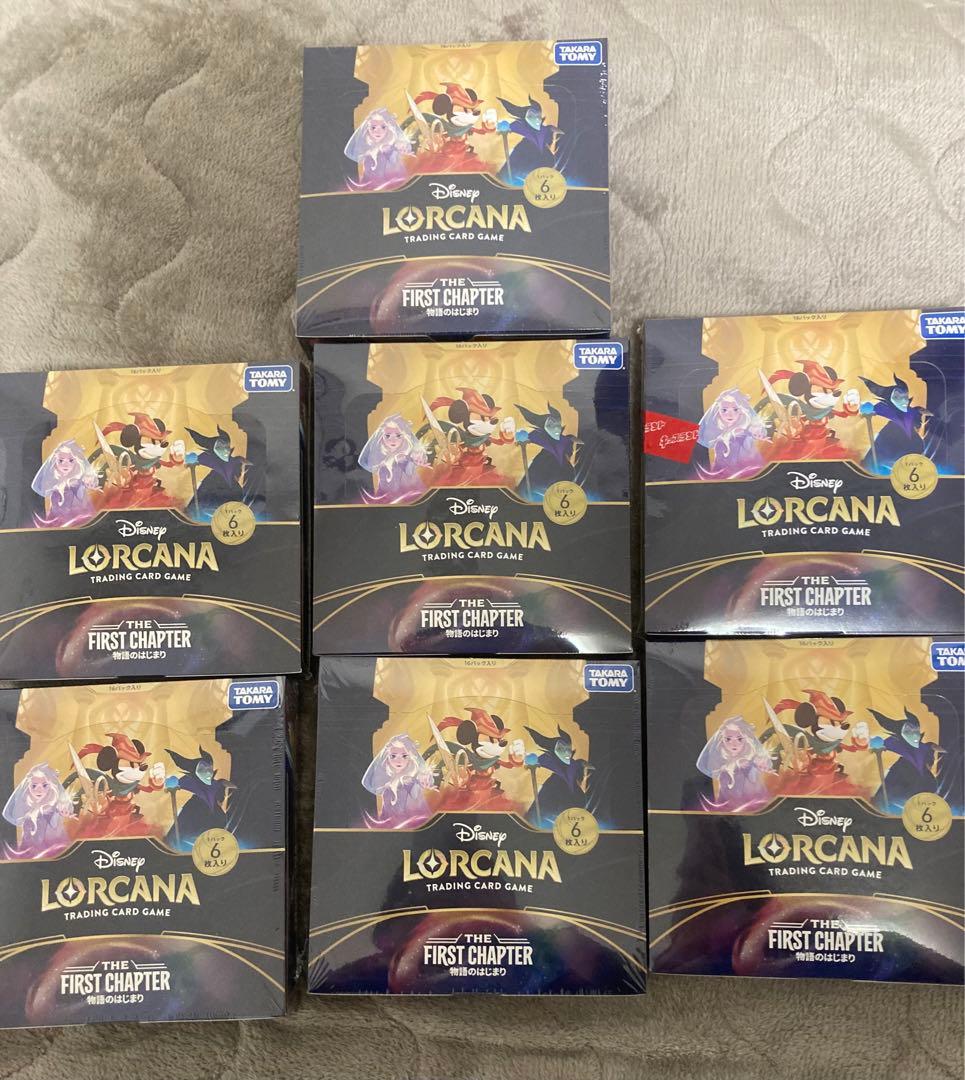 Disney ロルカナ LORCANA 物語の始まり 7box