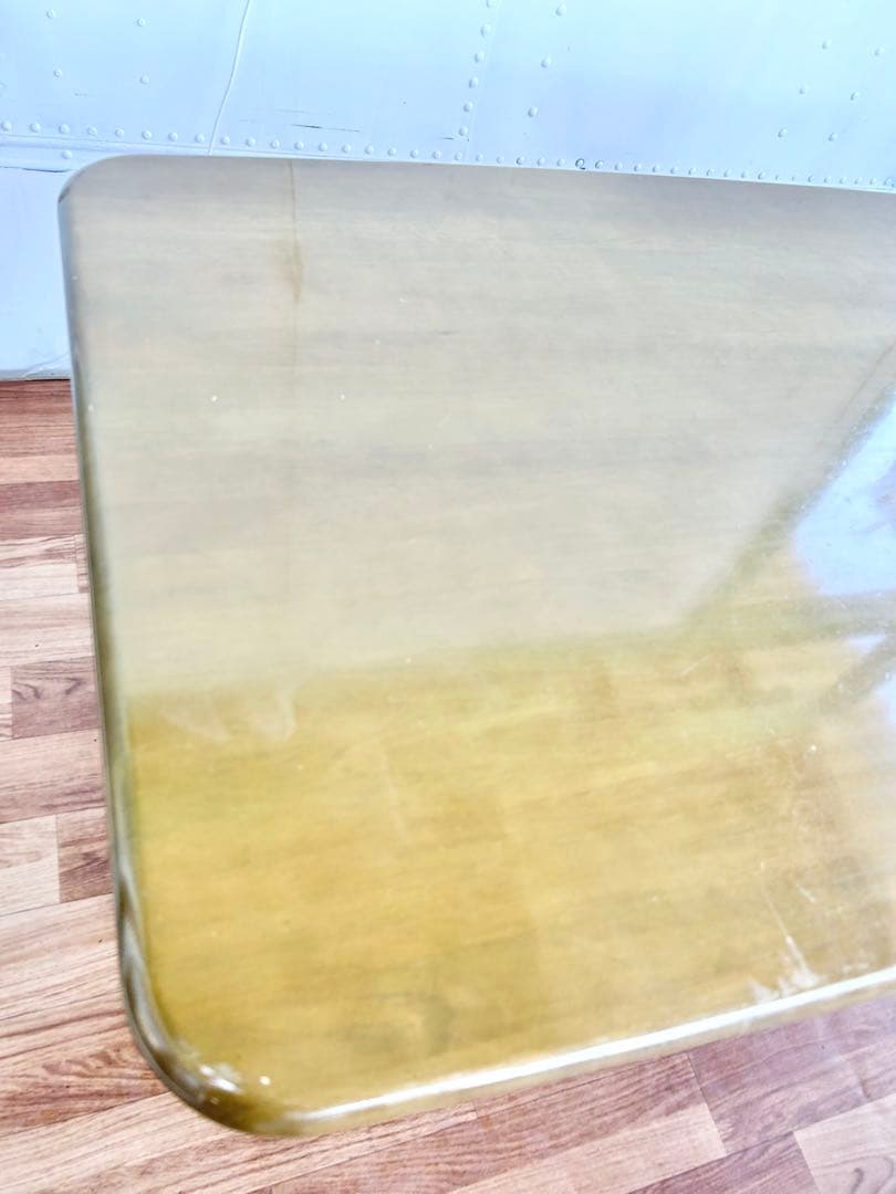 587 マルニ木工　棚付きダイニングテーブル　北欧 ナチュラル 木製 120 b