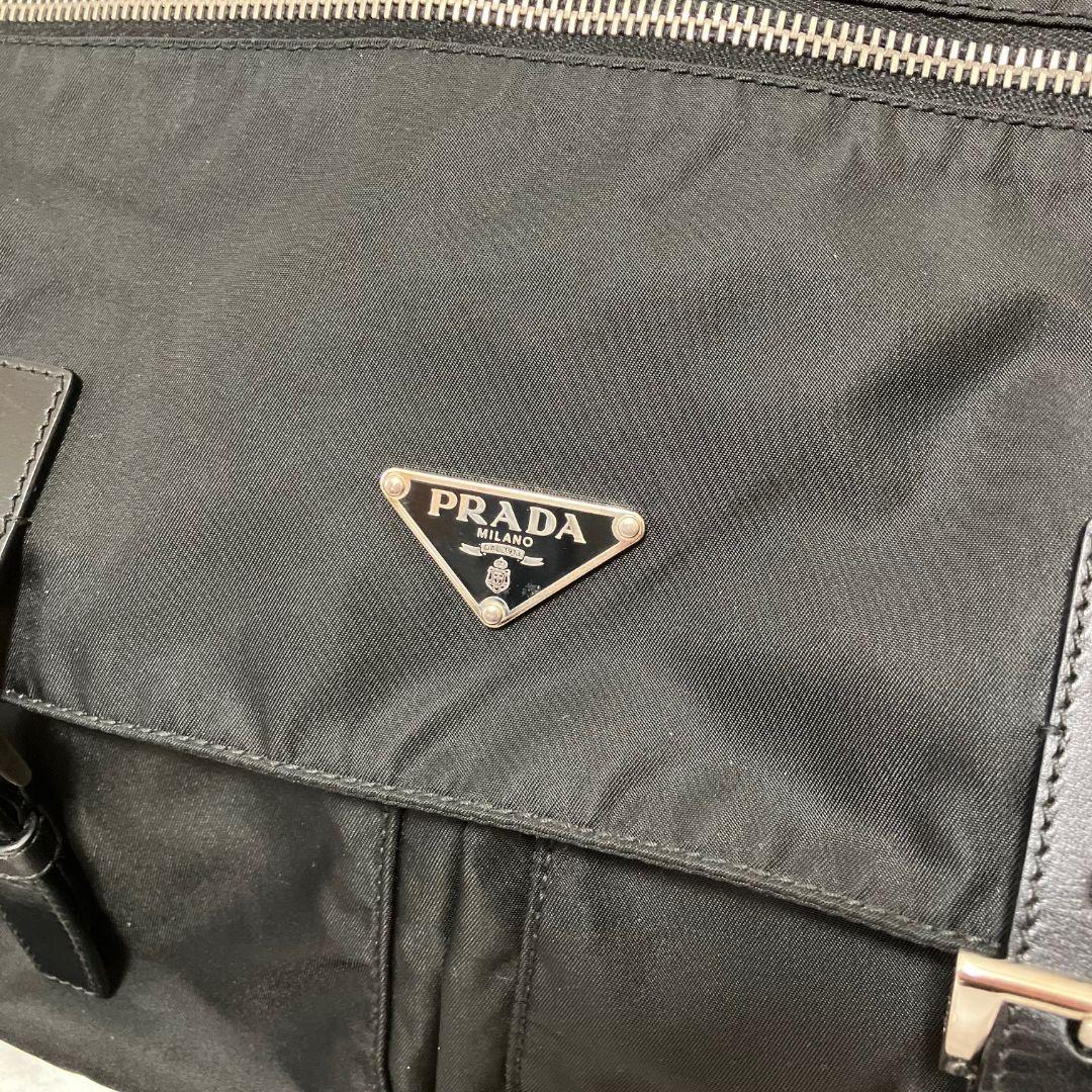 極美品　PRADA　ショルダーバッグ　黒　保存袋付