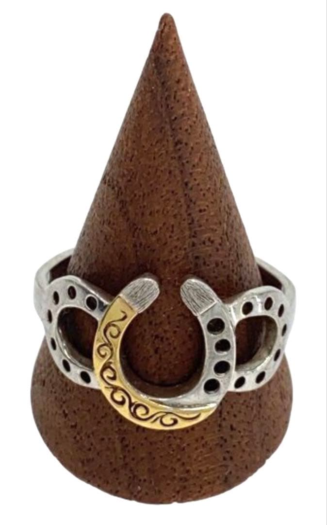 ★SAAD★シルバー925 馬蹄型リング 25