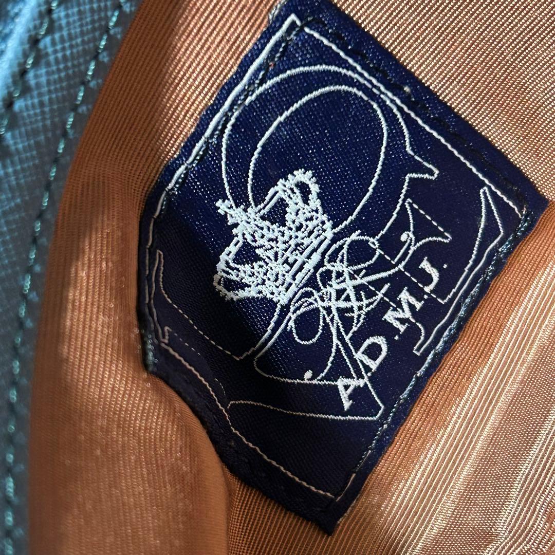 ADMJ エーディーエムジェイ　スワロフスキー　ショルダーバッグ　ブラック