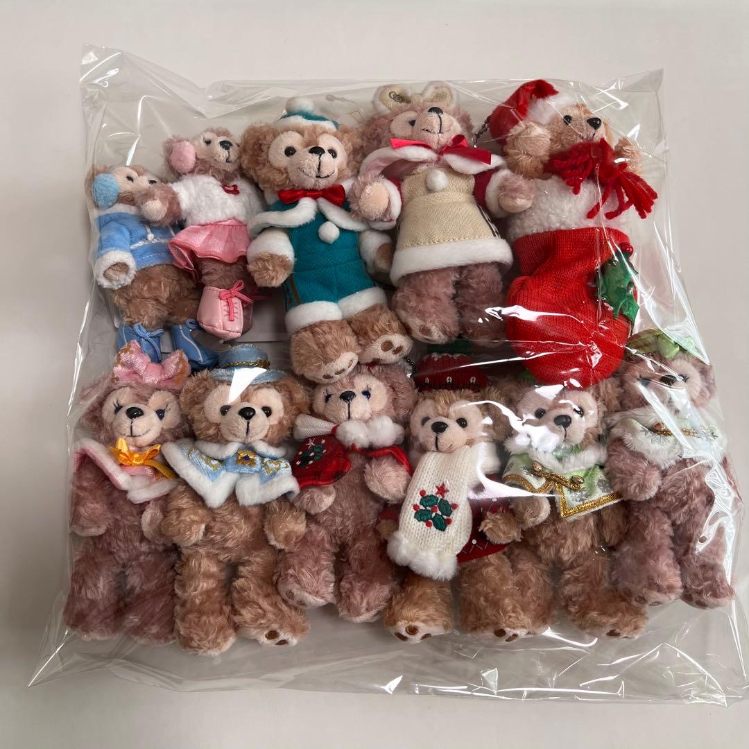 ダッフィー　シェリーメイ　クリスマス詰め合わせ　白タグ