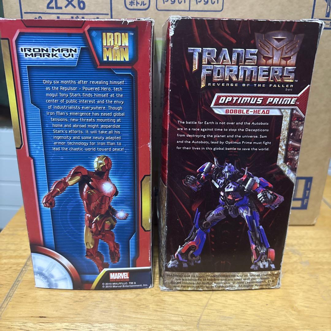 あ*ー様 アイアンマン & オプティマスプライム ヘッド