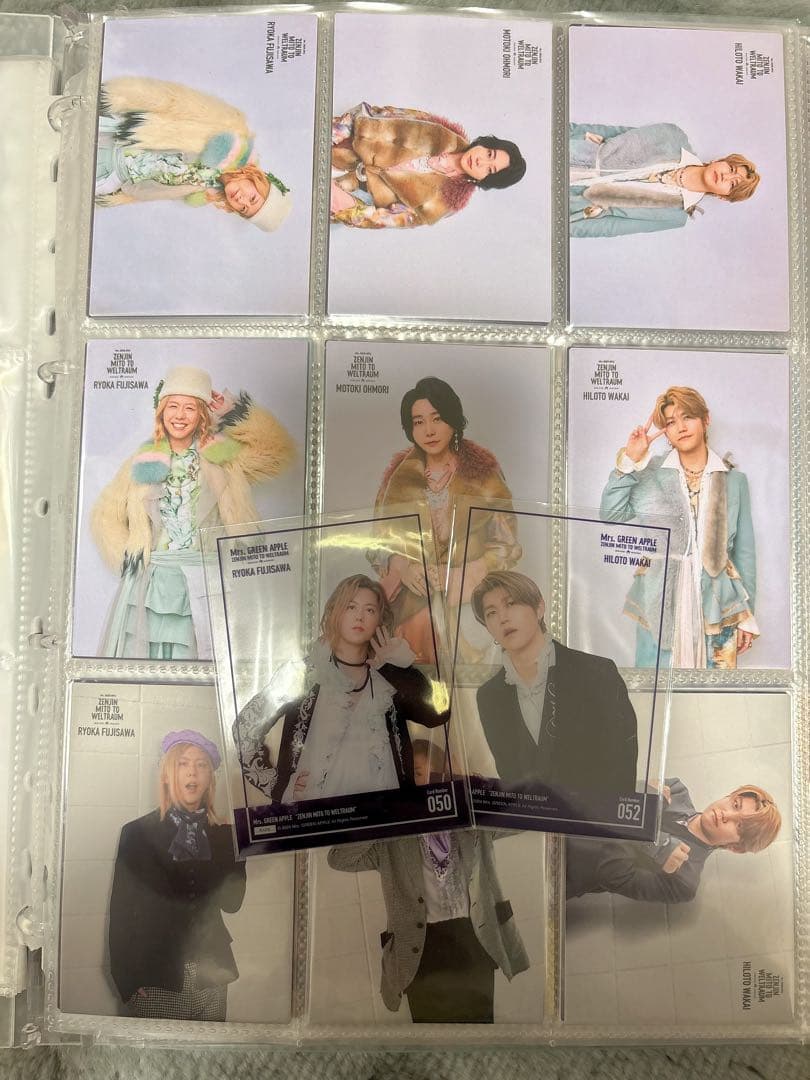 テ*ナ様 Mrs. GREEN APPLE フォトカード