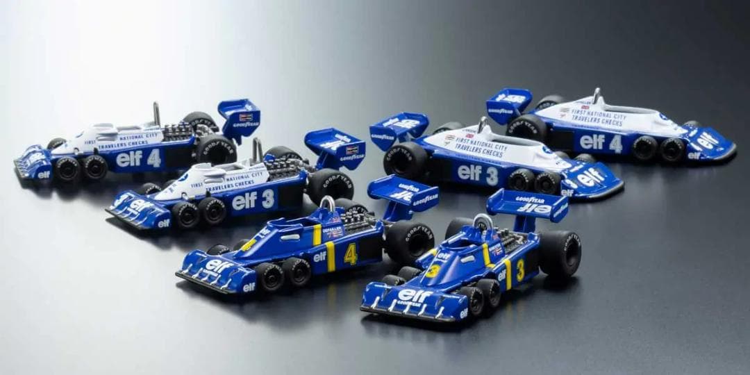 京商 1/64 ファミマ限定 Tyrrell タイレル P34 3種3台セット