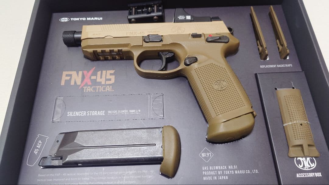 東京マルイ FNX-45 TACTICAL マイクロプロサイト 予備マガジン