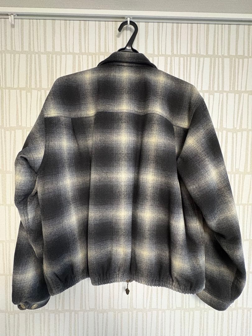 McGREGOR 別注 ドリズラージャケット オンブレチェック M