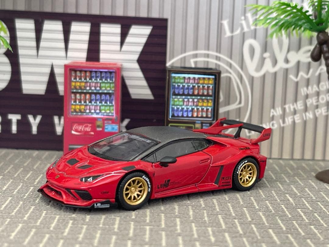 MINI GT 5台+ジオラマセット