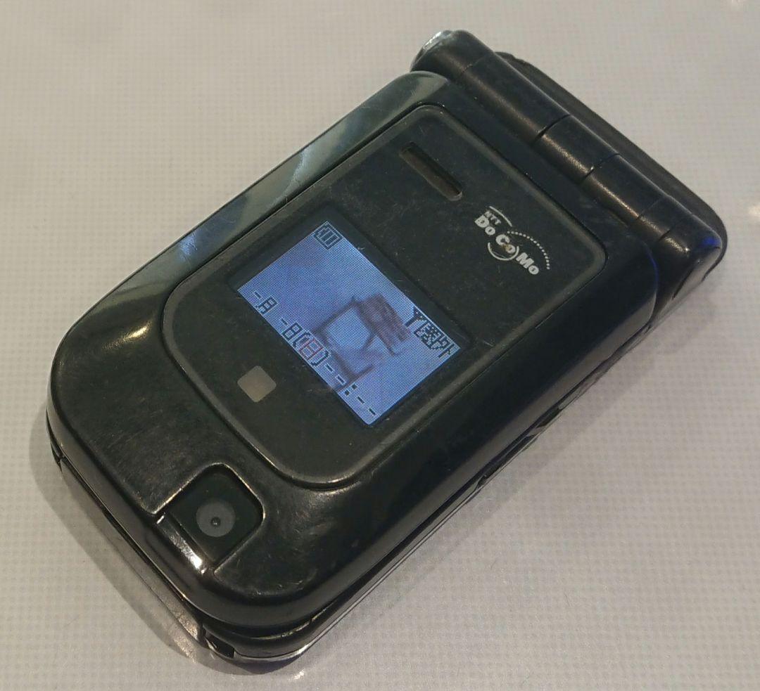 レア カワイイ ドコモ P253i BLACK ブラック ガラケー 着メロ多数