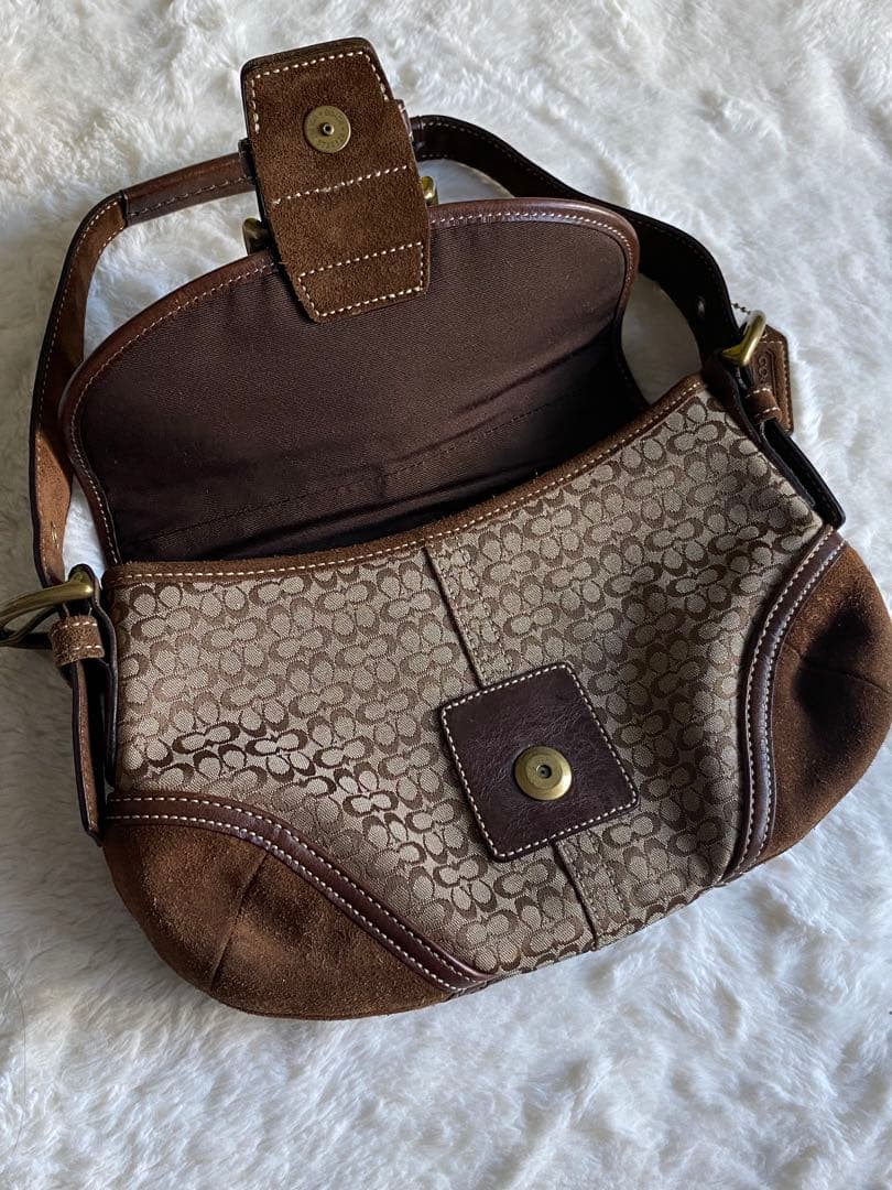 OLD COACH オールド コーチ ソーホー スエード ミニシグネチャー