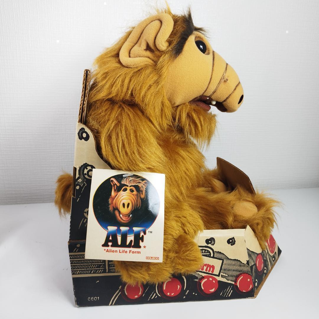 アルフ ALF ぬいぐるみ タグ＆箱付き1986 新品 ぬいぐるみ エ h1OB