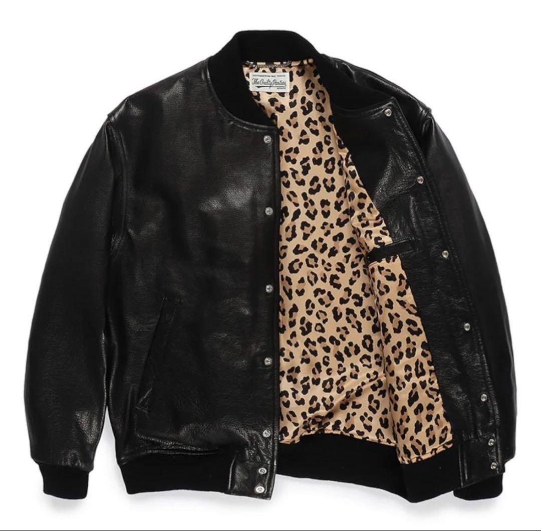 wackomaria ワコマリア LEATHER VARSITY JACKET
