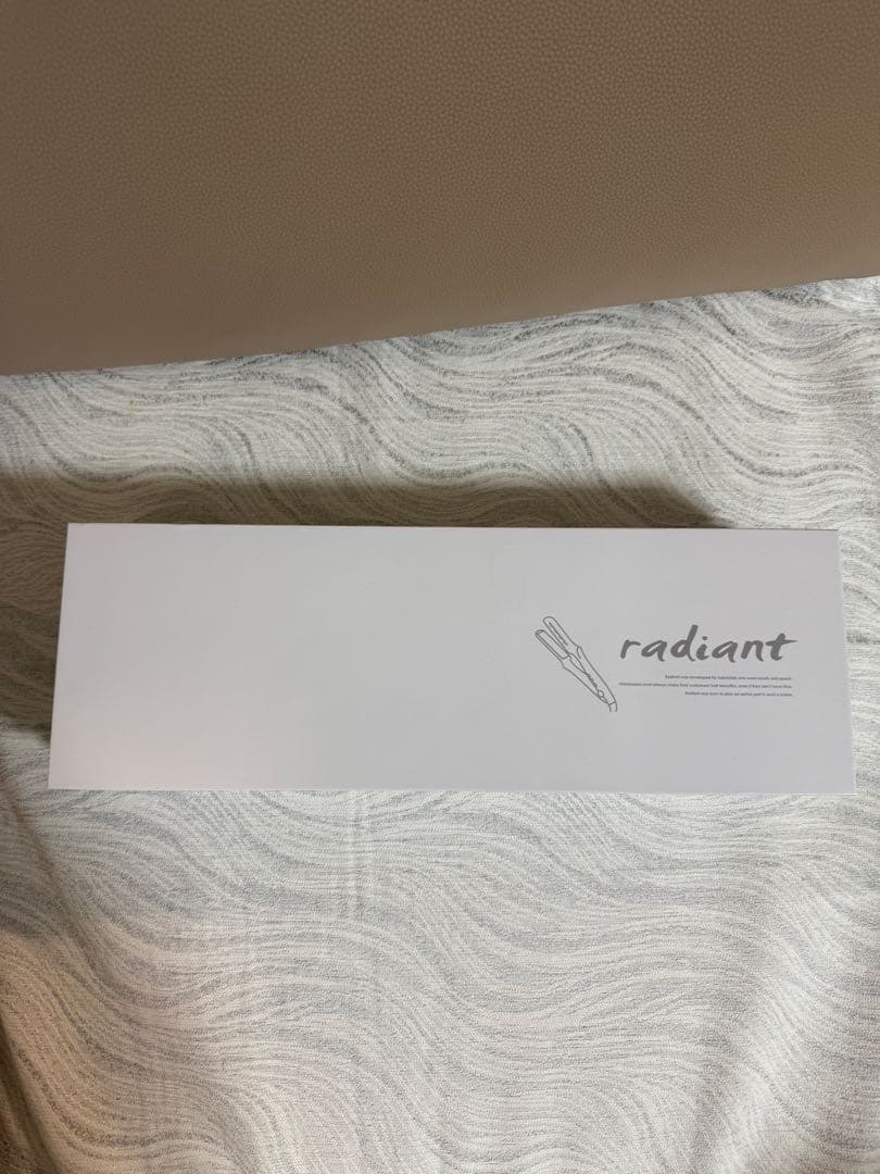 radiant 赤 ヘアアイロン 1本