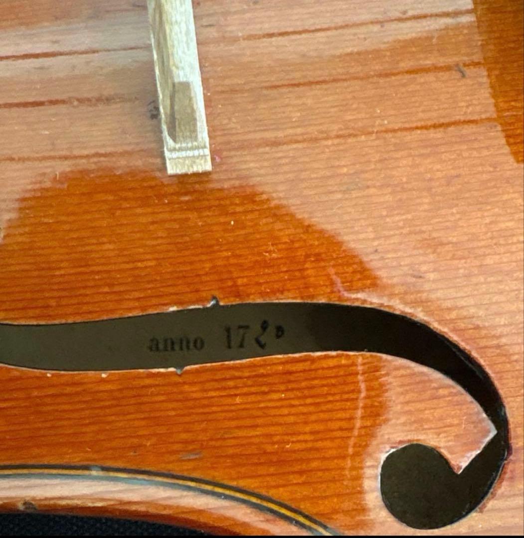 美品！ フランス製 1/2 分数バイオリン