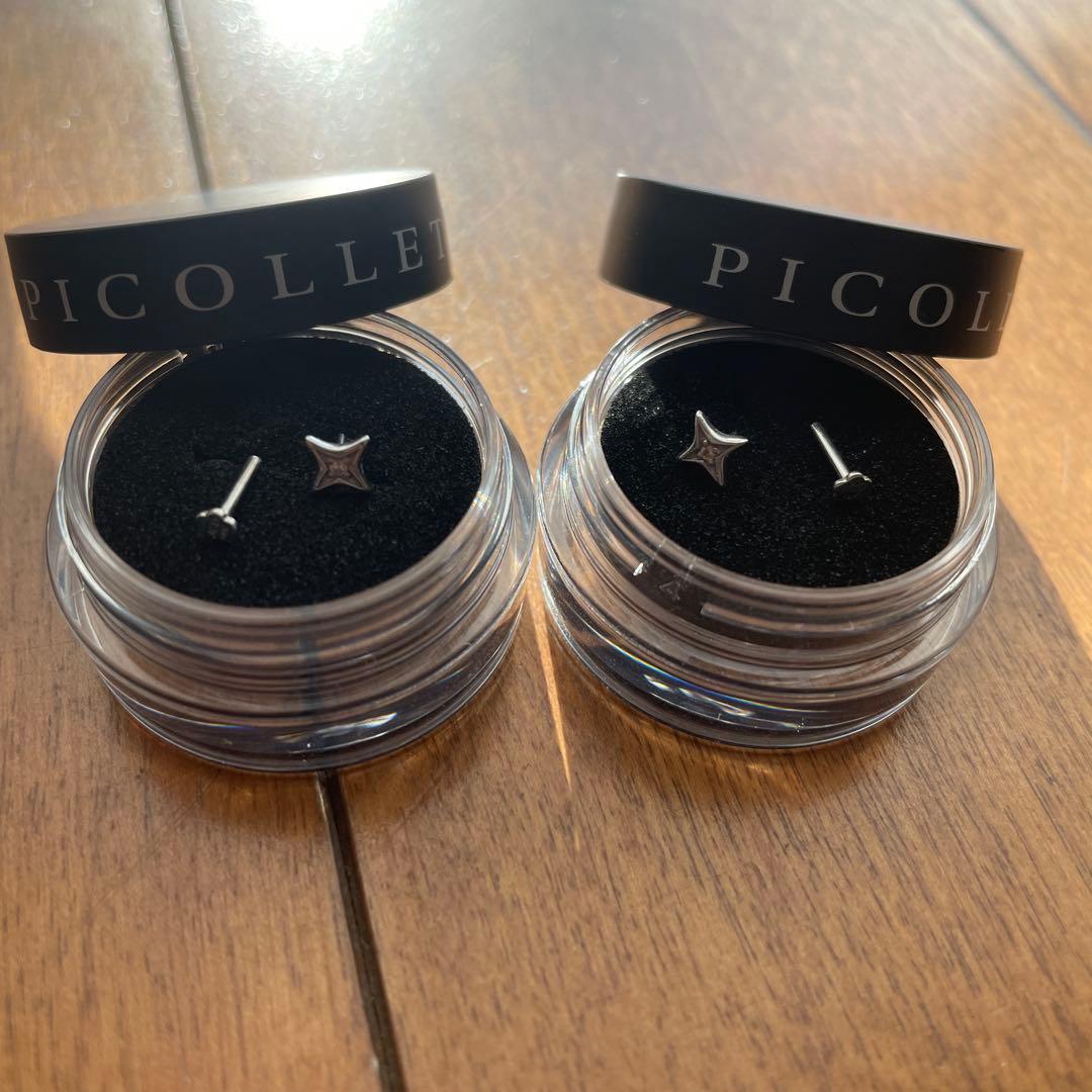 Picollet J&Co 14KWG ボディピアス 16G