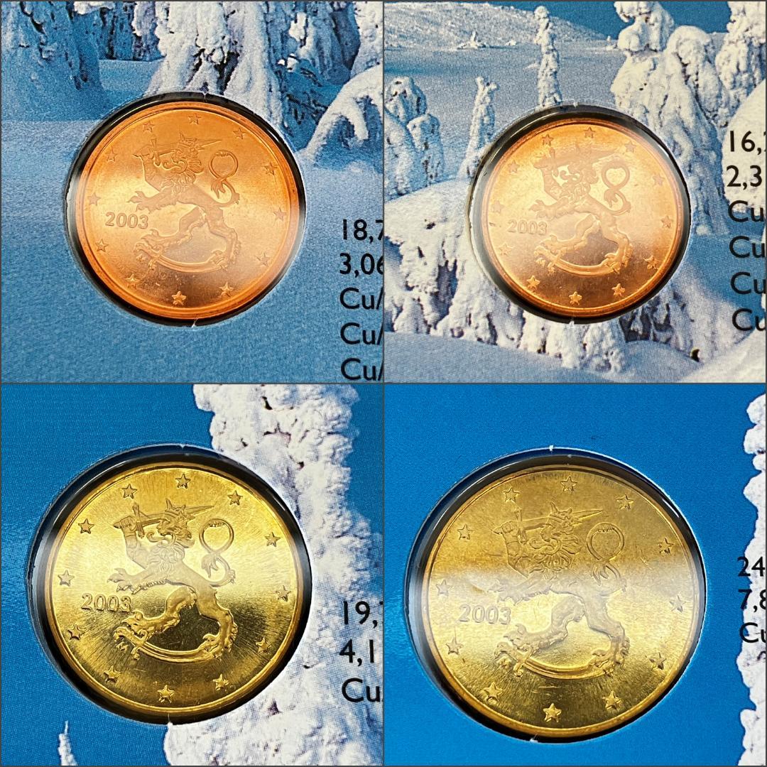フィンランド 記念硬貨セット 2003年発行