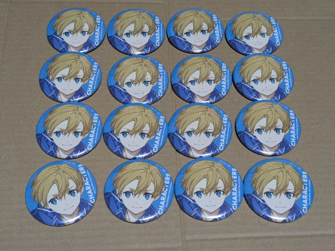 abec bunbun トレーディング缶バッジ　ユージオ　16個セット