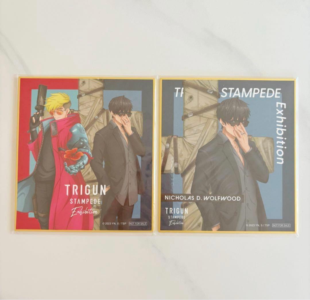 トライガン トライガンスタンピード トライガン展 アクスタ 缶バッジ まとめ売り