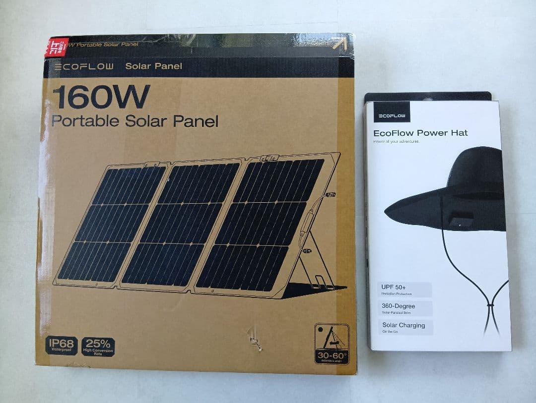EcoFlow ポータブルソーラーパネル　EcoFlow Power Hat