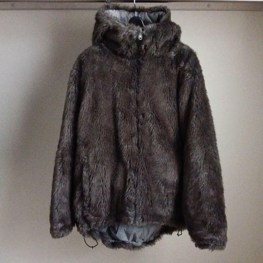 Hombre Nino リバーシブルフェイクファージャケット PRIMALOFT