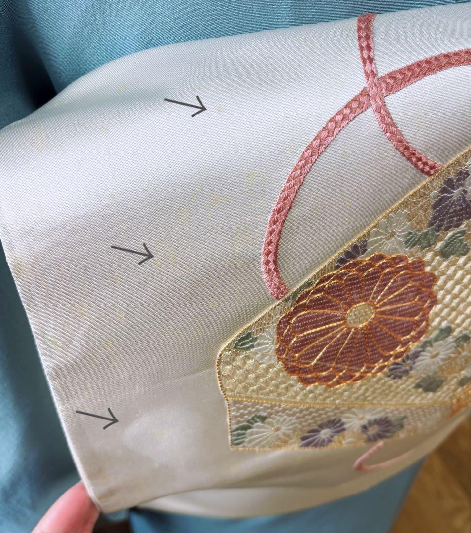 作家者　訪問着　本加賀友禅　フルセット　卒業式　入学式　お宮参　S M 袋帯