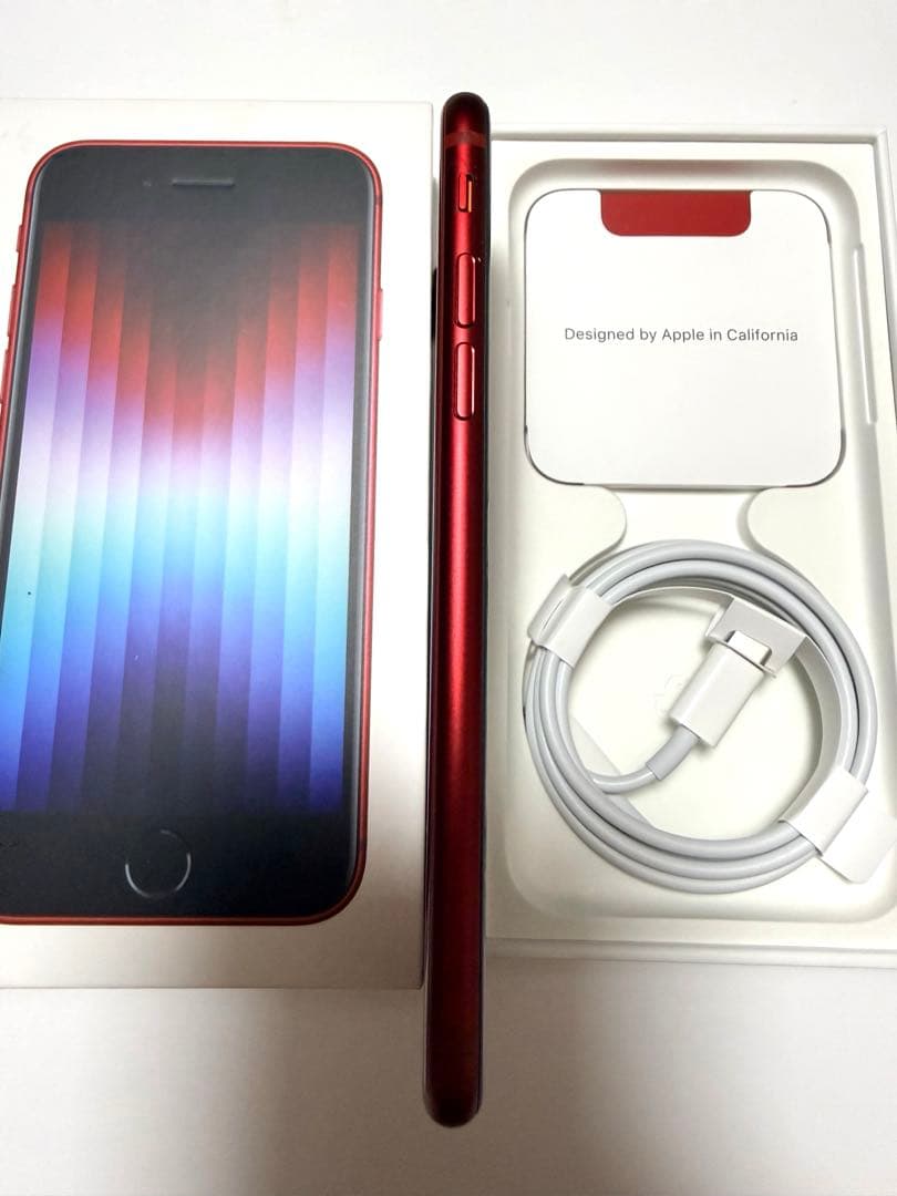 iPhone SE3 256GB プロダクトレッド SIMフリー