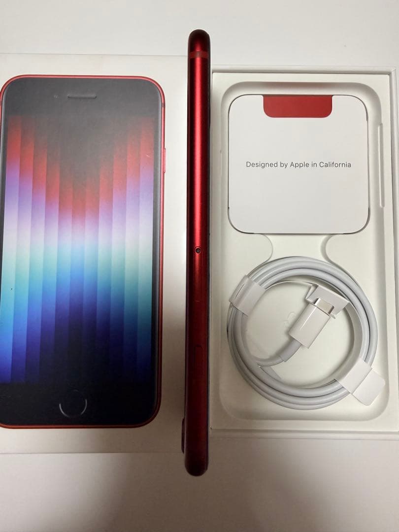iPhone SE3 256GB プロダクトレッド SIMフリー