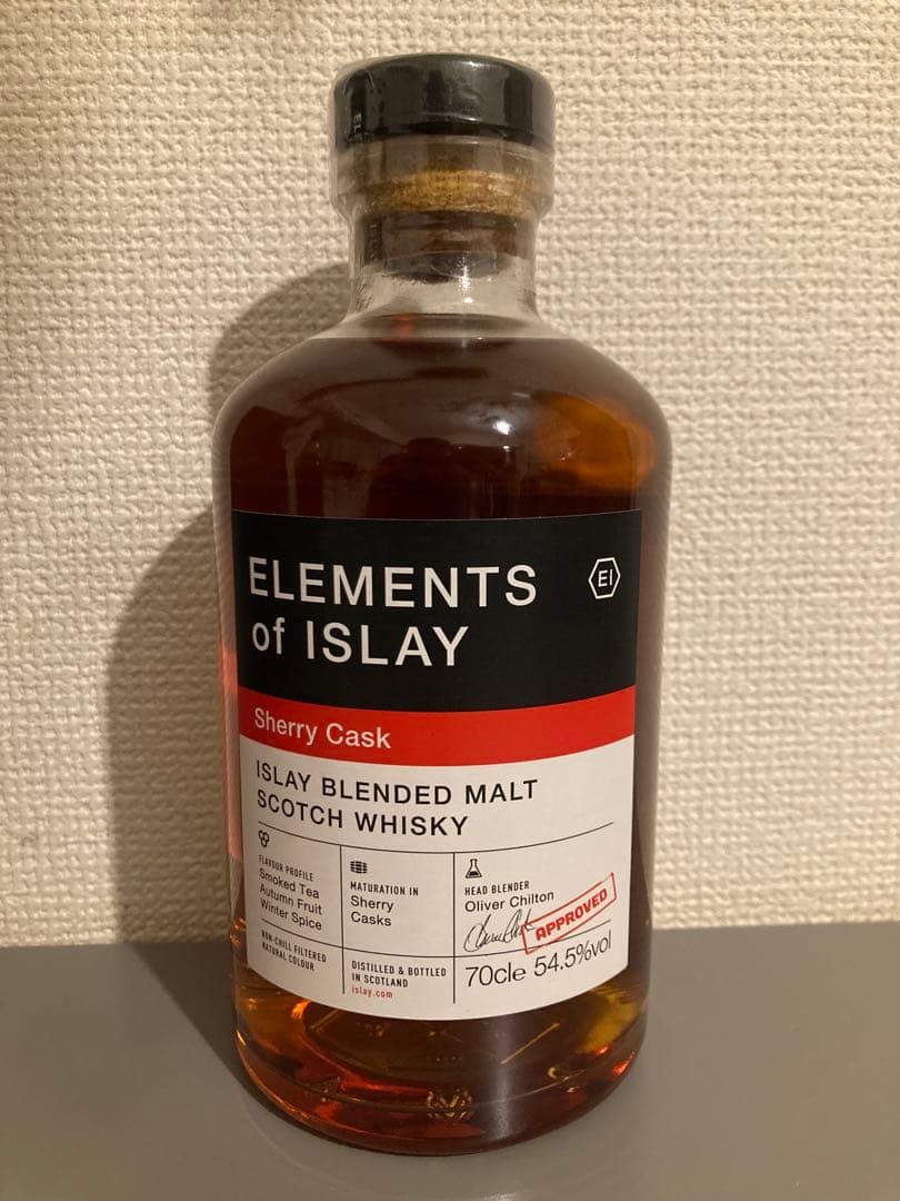 ウイスキー ELEMENTS of ISLAY Sherry Cask 700ml