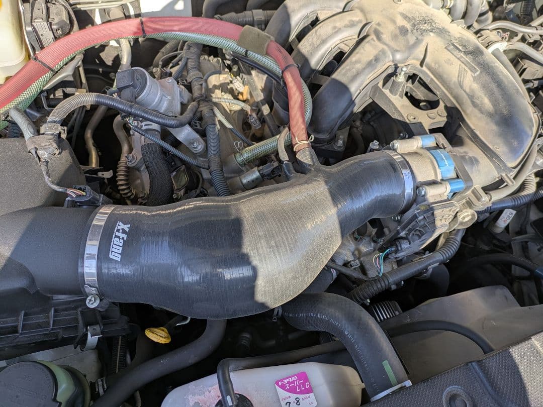 150プラド サクションパイプ＆スロットスペーサー