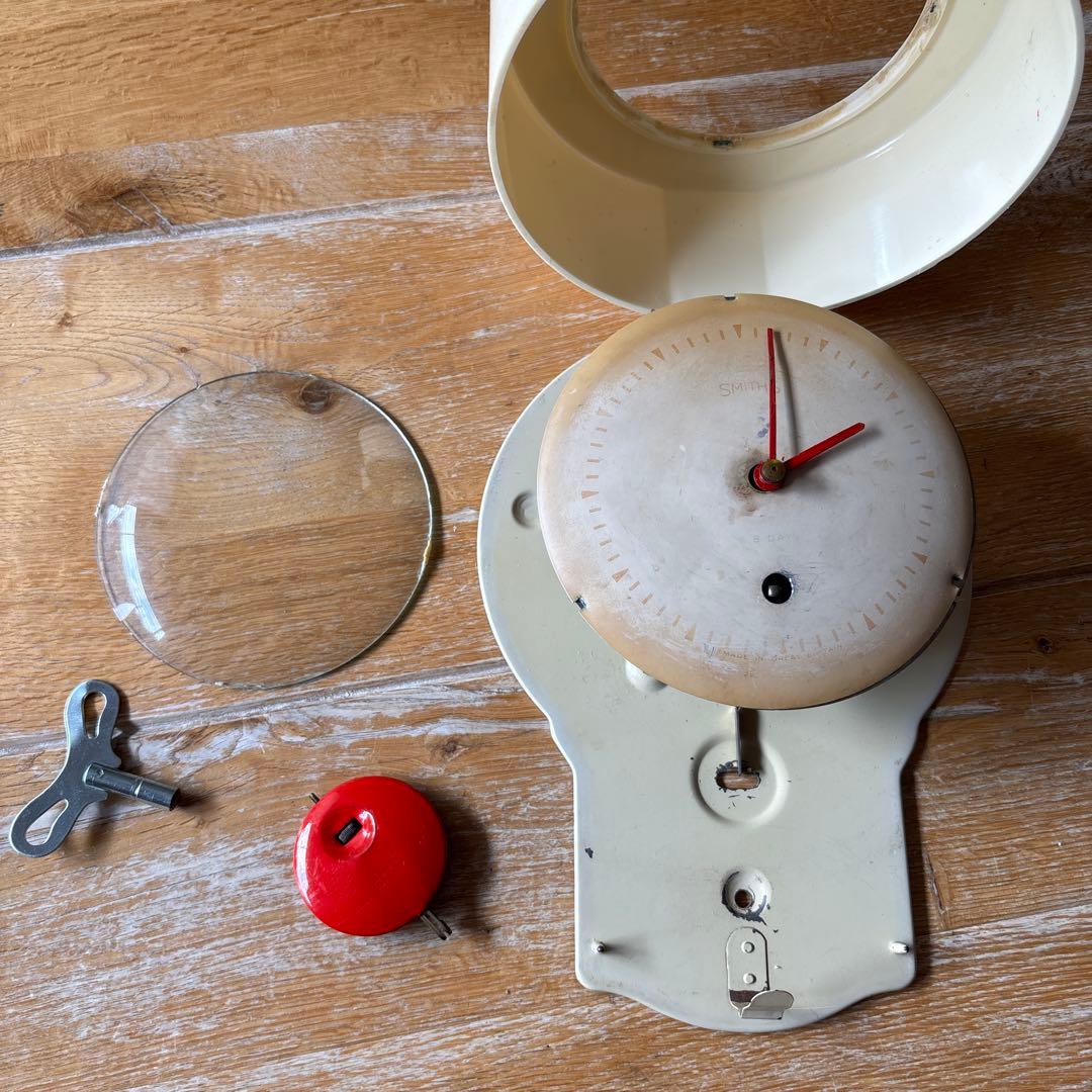 スミス社製　振り子時計　アンティーク
