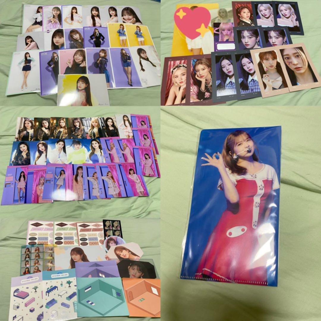 IZ*ONE トレカ　生写真　グッズまとめ売り