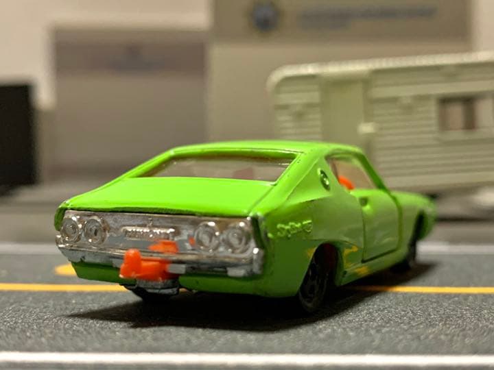 黒箱　トミカ  スタント特注　日産　スカイライン2000GT-X ライムグリーン