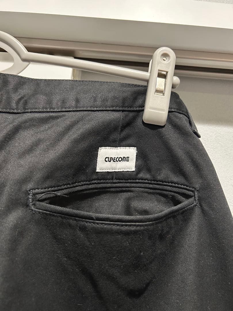 m*い様 【美品】cupandcones C fit chino 極テーパードパ