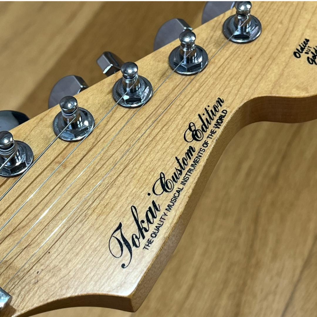 マ*)様 改造品 Tokai のネック Squier ボディ トーカイ スクワイ