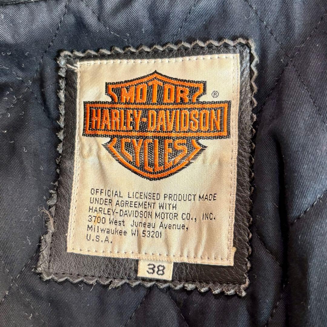 90s ハーレーダビッドソン Harley-Davidson レザージャケット