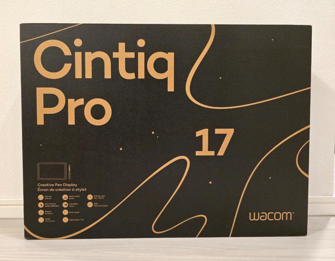 【ゆな】Wacom Cintiq Pro 17【開封のみ】