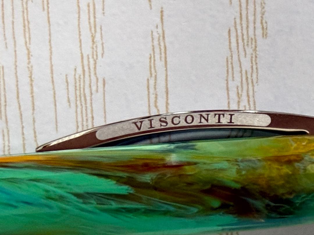 VISCONTI ボールペン ヴァンゴッホ　アイリス ライトグリーン　新品未使用