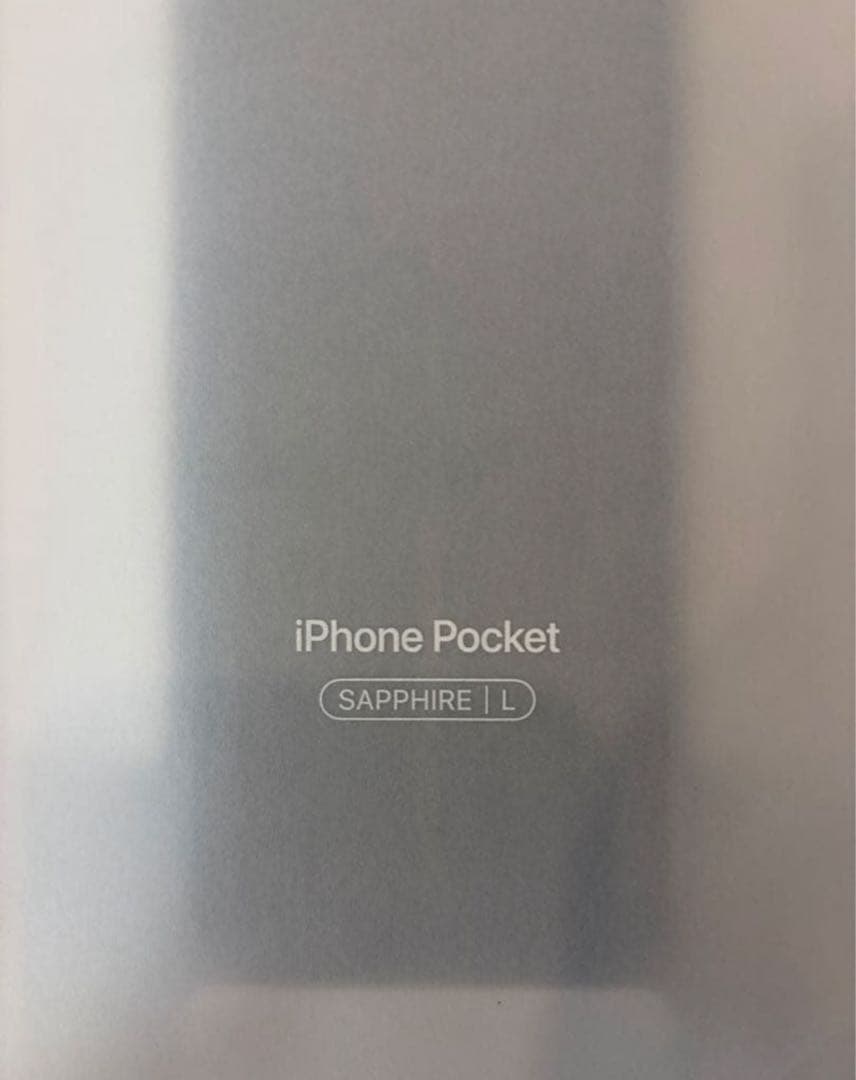 Apple iPhone Pocket ISSEY MIYAKE ロング 青