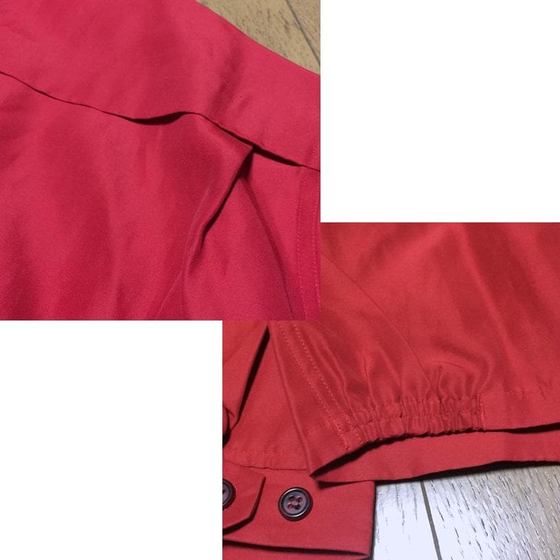 極美品 McGREGOR 日本製 ドリズラージャケット スイングトップ 赤 M