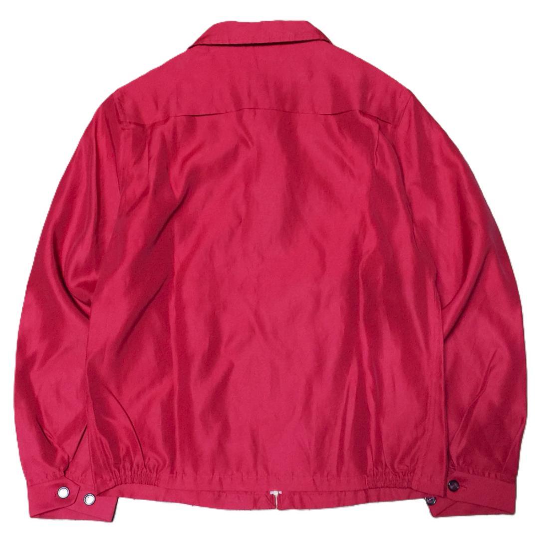 極美品 McGREGOR 日本製 ドリズラージャケット スイングトップ 赤 M