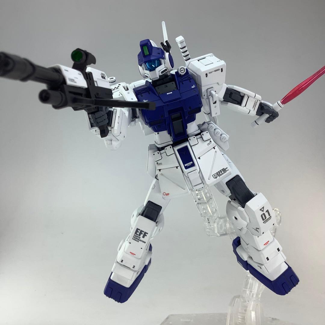 プレバン限定 RGM-79S ジム・スパルタン　塗装済完成品